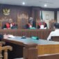 Persidangan terdakwa Samuel Purba dan Nurcholis di Pengadilan Negeri Jakarta Pusat, Senin, 30 Januari 2023. (Dok. Ist)