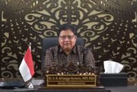 Ketua Umum Golkar, Airlangga Hartarto. (Dok. Ekon.go.id) 