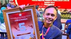 Ketua Bidang Hubungan Legislatif Dewan Pimpinan Pusat (DPP) Partai NasDem, Atang Irawan. (Dok. Partainasdem.id)
