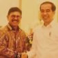 Menteri Komunikasi dan Informatika (Menkominfo) Johnny G Plate dan Presiden Jokowi. (Facebook.com/Johnny G Plate)
