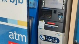 Salah satu ATM yang berada di Desa Laladon Kecamatan Ciomas Kabupaten Bogor. (Dok. Polres Bogor)