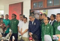 Pertemuan antara PKB-Gerindra dan Partai Nasdem di Kantor Sekretariat Bersama, Menteng, Jakarta Pusat, Kamis (26/1/2023). (Instagram.com/@jazilulfawaid_real)