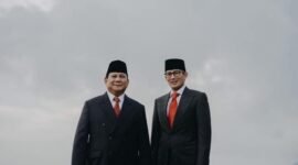 Prabowo Subianto bersama Sandiaga Uno. (Instagram.com/@prabowo) 
