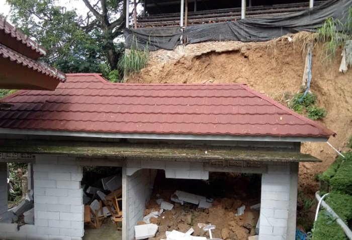 Tanah longsor kembali mendera wilayah Kabupaten Magetan. (Dok. Fin)