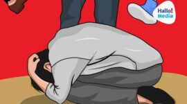 Ilustrasi Penganiayaa. (Dok. Halloupdate.com/M. Rifai Azhari)
