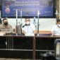 Kasubdit III Dittipideksus Bareskrim Polri Kombes Robertus Yohanes De Deo saat konferensi pers. (Dok. Polri) 
