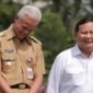 Ketua Umum Partai Gerindra Prabowo Subianto dan Gubernur Jawa Tengah sekaligus kader PDI Perjuangan Ganjar Pranowo. (Dok. Tim Media Prabowo Subianto)
