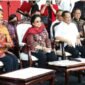 Presiden kelima RI Megawati Soekarnoputri dalam Peringatan Sembilan Tahun UU Desa di Gelora Bung Karno (GBK). (Instagram.com/@khofifah.ip) 