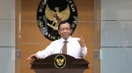 Menteri Koordinator bidang Politik, Hukum dan Keamanan (Menko Polhukam) Mahfud MD. (Dok. Polkam.go.id)
