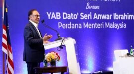 Perdana Menteri Malaysia, Anwar Ibrahim. (Dok. Kemhan.go.id) 
