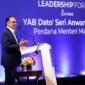 Perdana Menteri Malaysia, Anwar Ibrahim. (Dok. Kemhan.go.id) 
