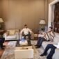 Menteri Pertahanan, Prabowo Subianto mengunjungi kediaman Wantimpres Wiranto. (Dok. Tim Media Prabowo Subianto)
