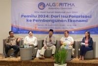 ALGORITMA Research and Consulting merilis Survei Nasional 2023 yang bertajuk 