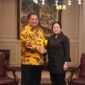 Ketua DPP PDI Perjuangan Puan Maharani bertemu dengan Ketua Umum Partai Golkar Airlangga Hartarto. (Instagram.com/@airlanggahartarto_official)