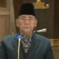 Tangkapan Layar, Pimpinan Pondok Pesantren Al Zaytun, Panji Gumilang. (Dok. Youtube.com/Al-Zaytun Official)
