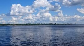 Sungai Volga, Kota Volgograd. (Instagram.com/supix74)

