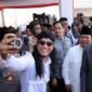 Presiden Joko Widodo (Jokowi) didampingi Menteri Pertahanan Prabowo Subianto membuka Muktamar Sufi Internasional 2023 di Sahid International Convention Center, Pekalongan, Jawa Tengah. (Instagram.com/@prabowo)