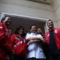 Ketua Umum Partai Gerindra Prabowo Subianto mengunjungi Partai Solidaritas Indonesia (PSI). (Dok. Tim Media Prabowo)
