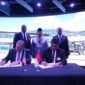 Menteri Pertahanan RI Prabowo Subianto menyaksikan penandatanganan perjanjian industri pertahanan antara Indonesia dan Amerika Serikat (AS). (Dok. Tim Media Prabowo Subianto) 

