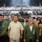 Menteri Pertahanan RI Prabowo Subianto memberikan pembekalan kepada mahasiswa baru Universitas Pembangunan Nasional (UPN) Veteran. (Dok. Tim Media Prabowo)

