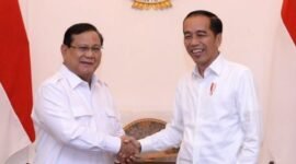 Presiden Jokowi dengan Menteri Pertahanan Prabowo Subianto. (Dok. Setkab.go.id)
