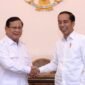 Presiden Jokowi dengan Menteri Pertahanan Prabowo Subianto. (Dok. Setkab.go.id)
