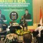 Direktur Sosialisasi dan Kampanye Antikorupsi KPK, Amir Arief Saat Menjadi Narasumber Bimtek DPRD Provinsi, Kabupaten, dan Kota DPP Partai Bulan Bintang di Swiss-Belresidences, Jakarta, Rabu (29/9). (DPP PBB)