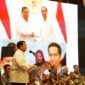 Capres Koalisi Indonesia Maju (KIM) Prabowo Subianto menghadiri Seminar Nasional Kebangsaan Bersama 1000 Guru, Rektor & Cendekiawan di Jakarta. (Dok. Tim Media Prabowo)
