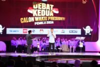 Acara Debat Calon Wakil Presiden yang digelar oleh KPU RI di JCC Senayan, Jakarta. (dok. Tim Media Prabowo-Gibran)
