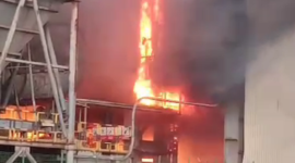 Insiden meledaknya tungku pengolahan nikel terjadi di kawasan Indonesia Morowali Industrial Park.milik PT Indonesia Tsingshan Stainless Steel (ITSS). (Dok. Tangkapan layar di grup WA jurnalis)

