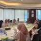 Pertemuan DPP Perkumpulan Profesi Pasar Modal Indonesia (PROPAMI) dengan Direktur Utama Kustodian Sentral Efek Indonesia (KSEI), Samsul Hidayat, Jakarta. (Doc.PROPAMI)