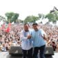 Deklarasi dukungan 'Sahabat Bang Ara' untuk kemenangan Prabowo-Gibran di Majalengka, Jawa Barat, Minggu (21/1/2025). (Dok. TKN Prabowo - Gibran) 