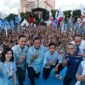 Pasangan Capres Cawapres nomor urut 2 Prabowo Subianto dan Gibran Rakabuming Raka di Kota Semarang, Jawa Tengah. (Dok. TKN Prabowo Gibran)
