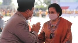 Ketua Umum Partai Gerindra, Prabowo SUbianto Bersama Ketua Umum Partai PDI Perjuangan, Megawati Setiawati. (Instagram.com/@prabowo)