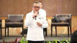 Badan Nasional Sertifikasi Profesi (BNSP) menyelenggarakan kegiatan sosialisasi Program Indonesia Kompeten 2024 di Hotel Pullman, Jakarta (16/5/24). (Doc.BNSP)