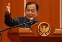 Mantan Menteri Negara Pendayagunaan BUMN Tanri Abeng meninggal dunia. (Dok. lm.tau.ac.id)