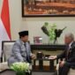 Menteri Pertahanan RI Prabowo Subianto bersama Raja Yordania Abdullah II bin Al-Hussein. (Dok. Tim Media Prabowo)