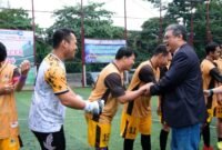 Foto : Final Tournament Mini Soccer PROPAMI CUP V 2024 yang diselenggarakan di lapangan Triboon, Jakarta, pada 6 Juli 2024, telah mencapai puncaknya (6/7/24). (Doc.Ist)