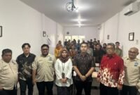 Foto : Pelantikan DPW PROPAMI Jambi Raya Masa Bakti 2024-2027 dan PPL Bagi Pemegang Izin Perseorangan WPPE di Gedung Bursa Efek Indonesia - Jambi (5/7/24). . (Doc.Ist)