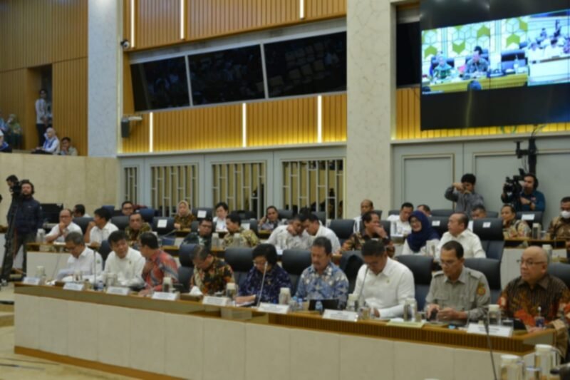 Rapat kerja antara Kementerian Pertanian dan Komisi IV DPR RI, Kamis (12/9/2024). (Dok. Kementerian Pertanian)