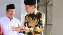 Presiden RI Joko Widodo bersama Prabowo Subianto. (Instagram.com/@prabowo)