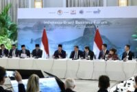 Presiden RI Prabowo Subianto hadiri acara Indonesia-Brazil Business Forum di sela KTT G20 Summit. (Dok. Tim Media Prabowo)