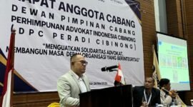Berlangsung di Hotel Lorin, Sentul, Kabupaten Bogor,  Dewan Pimpinan Cabang (DPC) PERADI Cibinong sukses menggelar Rapat Anggota Cabang (RAC) tahunannya. (Dok. DPC PERADI Cibinong)