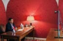 Presiden Prabowo Subianto memimpin rapat terbatas secara virtual. (Dok. Tim Media Prabowo)