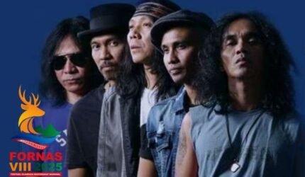 Foto : Panggung Penutupan FORNAS VIII Dihentak Slank dan Artis Top. (Doc.Ist)