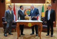 Pertemuan bilateral Indonesia-Palestina hasilkan kerja sama pertanian strategis. (Dok. Kementan)

